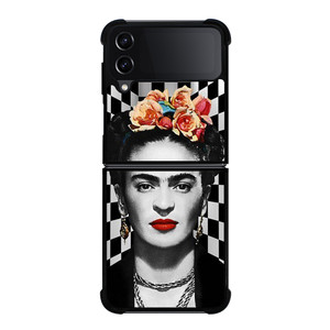 FRIDA KAHLO FACE ART Samsung Galaxy Z Flip 4 Case Cover FRIDA KAHLO FACE ART Samsung Galaxy Z Flip 4 Case Cover