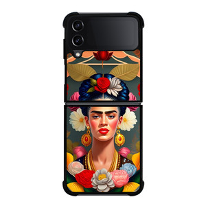 FRIDA KAHLO PAINTING FACE Samsung Galaxy Z Flip 4 Case Cover FRIDA KAHLO PAINTING FACE Samsung Galaxy Z Flip 4 Case Cover