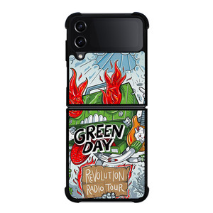 GREEN DAY BAND REVOLUTION RADIO TOUR Samsung Galaxy Z Flip 4 Case Cover