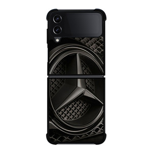 MERCEDES BENZ LOGO BLACK ICON Samsung Galaxy Z Flip 4 Case Cover MERCEDES BENZ LOGO BLACK ICON Samsung Galaxy Z Flip 4 Case Cover