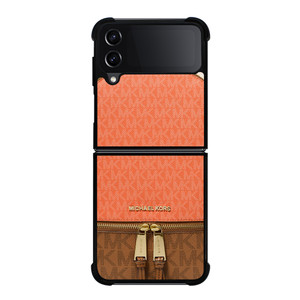 MICHAEL KORS MK LOGO BACKPACK ORANGE BAG Samsung Galaxy Z Flip 4 Case Cover MICHAEL KORS MK LOGO BACKPACK ORANGE BAG Samsung Galaxy Z Flip 4 Case Cover