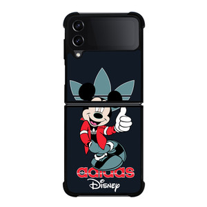 MICKEY MOUSE ADIDAS LOGO Samsung Galaxy Z Flip 4 Case Cover MICKEY MOUSE ADIDAS LOGO Samsung Galaxy Z Flip 4 Case Cover