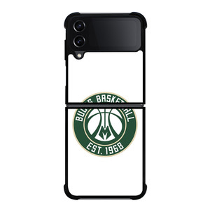 MILWAUKEE BUCKS LOGO BASKETBALL 1968 Samsung Galaxy Z Flip 4 Case Cover