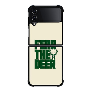 MILWAUKEE BUCKS LOGO BASKETBALL FEAR THE DEER Samsung Galaxy Z Flip 4 Case Cover MILWAUKEE BUCKS LOGO BASKETBALL FEAR THE DEER Samsung Galaxy Z Flip 4 Case Cover