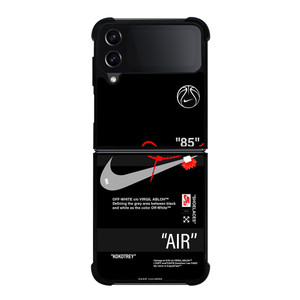NIKE SHOES X OFF WHITE BLACK 85 Samsung Galaxy Z Flip 4 Case Cover NIKE SHOES X OFF WHITE BLACK 85 Samsung Galaxy Z Flip 4 Case Cover