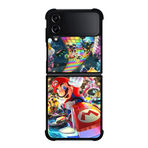 NINTENDO SUPER MARIO KART GAMES Samsung Galaxy Z Flip 4 Case Cover NINTENDO SUPER MARIO KART GAMES Samsung Galaxy Z Flip 4 Case Cover