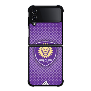 ORLANDO CITY FC SOCCER MLS ADIDAS Samsung Galaxy Z Flip 4 Case Cover