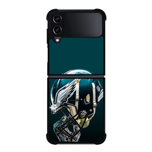 PHILADELPHIA EAGLES LOGO FOOTBALL HELMET ICON Samsung Galaxy Z Flip 4 Case Cover