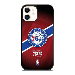 PHILADELPHIA 76ERS NBA TEAM LOGO iPhone 12 Case Cover PHILADELPHIA 76ERS NBA TEAM LOGO iPhone 12 Case Cover