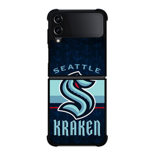 SEATTLE KRAKEN LOGO HOCKEY TEAM ICON Samsung Galaxy Z Flip 4 Case Cover SEATTLE KRAKEN LOGO HOCKEY TEAM ICON Samsung Galaxy Z Flip 4 Case Cover