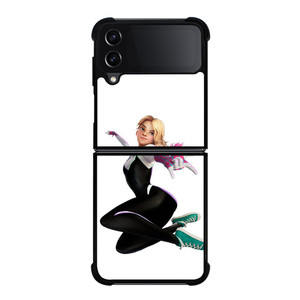 SPIDER GWEN SPIDER WOMAN SPIDER VERSE Samsung Galaxy Z Flip 4 Case Cover SPIDER GWEN SPIDER WOMAN SPIDER VERSE Samsung Galaxy Z Flip 4 Case Cover