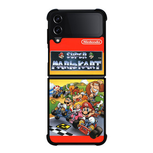 SUPER MARIO KART BROSS GAMES NINTENDO POSTER Samsung Galaxy Z Flip 4 Case Cover SUPER MARIO KART BROSS GAMES NINTENDO POSTER Samsung Galaxy Z Flip 4 Case Cover