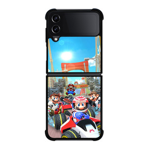 SUPER MARIO KART GAMES NINTENDO Samsung Galaxy Z Flip 4 Case Cover SUPER MARIO KART GAMES NINTENDO Samsung Galaxy Z Flip 4 Case Cover