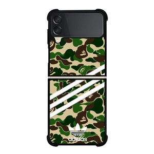 ADIDAS ORIGINALS STRIPES CAMO Samsung Galaxy Z Flip 3 Case Cover ADIDAS ORIGINALS STRIPES CAMO Samsung Galaxy Z Flip 3 Case Cover