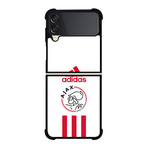 AJAX AMSTERDAM FC ADIDAS STRIPES Samsung Galaxy Z Flip 3 Case Cover AJAX AMSTERDAM FC ADIDAS STRIPES Samsung Galaxy Z Flip 3 Case Cover
