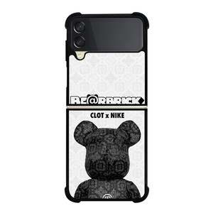 BEARBRICK CLOT X NIKE WHITE Samsung Galaxy Z Flip 3 Case Cover BEARBRICK CLOT X NIKE WHITE Samsung Galaxy Z Flip 3 Case Cover