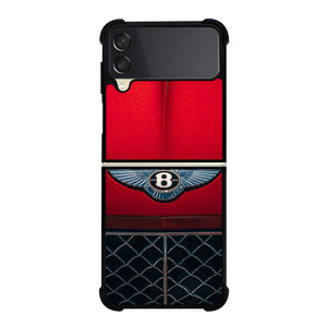 BENTLEY LOGO CAR ICON RED Samsung Galaxy Z Flip 3 Case Cover