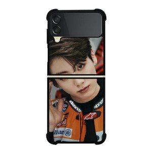 BTS JUNG KOOK BANGTAN BOYS KPOP Samsung Galaxy Z Flip 3 Case Cover BTS JUNG KOOK BANGTAN BOYS KPOP Samsung Galaxy Z Flip 3 Case Cover