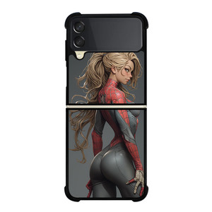 CARTOON SPIDER GIRL SEXY MARVEL COMICS Samsung Galaxy Z Flip 3 Case Cover