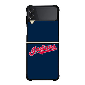 CLEVELAND INDIANS BASEBALL TEAM LOGO ICON Samsung Galaxy Z Flip 3 Case Cover