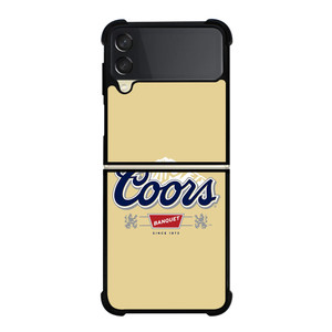 COORS BEER LOGOBANQUET 1873 Samsung Galaxy Z Flip 3 Case Cover COORS BEER LOGOBANQUET 1873 Samsung Galaxy Z Flip 3 Case Cover