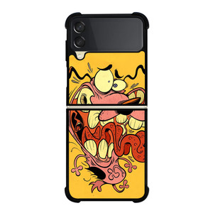 COURAGE THE COWARDY DOG CARTOON Samsung Galaxy Z Flip 3 Case Cover