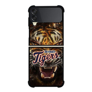DETORIT TIGERS CLUB ICON BASEBALL TEAM MLB LOGO Samsung Galaxy Z Flip 3 Case Cover DETORIT TIGERS CLUB ICON BASEBALL TEAM MLB LOGO Samsung Galaxy Z Flip 3 Case Cover