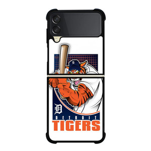 DETORIT TIGERS CLUB LOGO BASEBALL TEAM MLB ICON Samsung Galaxy Z Flip 3 Case Cover DETORIT TIGERS CLUB LOGO BASEBALL TEAM MLB ICON Samsung Galaxy Z Flip 3 Case Cover