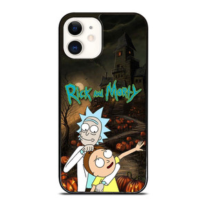 RICK AND MORTY HAPPY HALLOWEEN iPhone 12 Case Cover