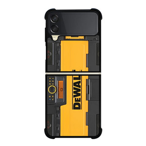 DEWALT TOOL LOGO ICON BLUETOOTH RADIO Samsung Galaxy Z Flip 3 Case Cover DEWALT TOOL LOGO ICON BLUETOOTH RADIO Samsung Galaxy Z Flip 3 Case Cover