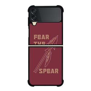 FLORIDA STATES UNIVERSITY FSU SEMINOLES LOGO FEAR THE SPEAR Samsung Galaxy Z Flip 3 Case Cover