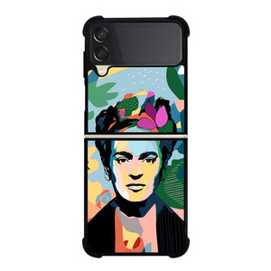 FRIDA KAHLO COLORFUL ART Samsung Galaxy Z Flip 3 Case Cover