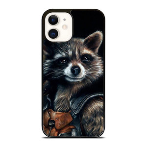 ROCKET RACCOON SMUDGE ART iPhone 12 Case Cover