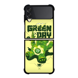 GREEN DAY BAND BEAR GUN Samsung Galaxy Z Flip 3 Case Cover