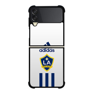 LA GALAXY ADIDAS STRIPES Samsung Galaxy Z Flip 3 Case Cover LA GALAXY ADIDAS STRIPES Samsung Galaxy Z Flip 3 Case Cover