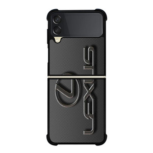 LEXUS CAR LOGO CARBON Samsung Galaxy Z Flip 3 Case Cover
