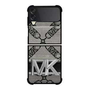 MICHAEL KORS MK LOGO EMBLEM HAND BAG PATTERN Samsung Galaxy Z Flip 3 Case Cover
