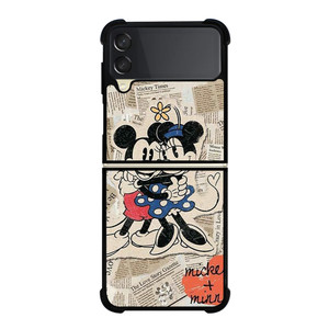 MICKEY MINNIE MOUSE RETRO DISNEY Samsung Galaxy Z Flip 3 Case Cover