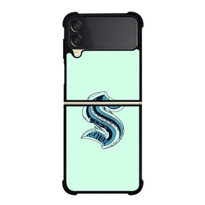 SEATTLE KRAKEN LOGO HOCKEY TEAM Samsung Galaxy Z Flip 3 Case Cover SEATTLE KRAKEN LOGO HOCKEY TEAM Samsung Galaxy Z Flip 3 Case Cover