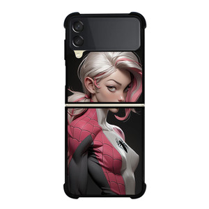 SEXY SPIDER GIRL MARVEL COMICS CARTOON Samsung Galaxy Z Flip 3 Case Cover SEXY SPIDER GIRL MARVEL COMICS CARTOON Samsung Galaxy Z Flip 3 Case Cover
