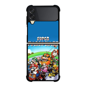 SUPER MARIO KART BROSS NINTENDO GAMES POSTER Samsung Galaxy Z Flip 3 Case Cover SUPER MARIO KART BROSS NINTENDO GAMES POSTER Samsung Galaxy Z Flip 3 Case Cover