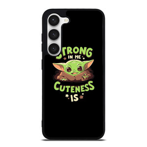 BABY YODA STAR WARS STRONG CUTENESS Samsung Galaxy S22 Ultra Case Cover