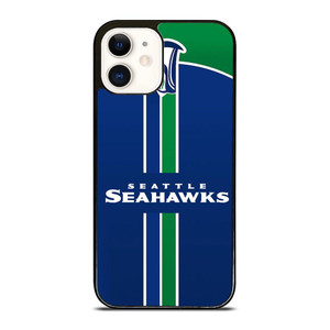 SEATTLE SEAHAWKS VERTICAL LOGO iPhone 12 Case Cover