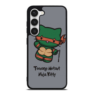 HELLO KITTY TMNT TEENAGE MUTANT NINJA KITTY Samsung Galaxy S22 Ultra Case Cover