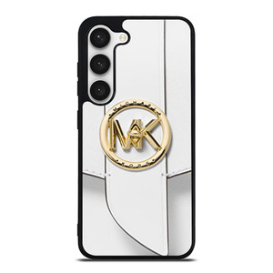 MICHAEL KORS LOGO MK WHITE HAND BAG EMBLEM Samsung Galaxy S22 Ultra Case Cover