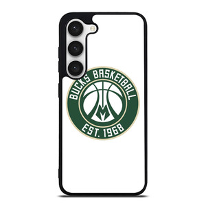 MILWAUKEE BUCKS LOGO BASKETBALL 1968 Samsung Galaxy S22 Ultra Case Cover