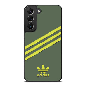ADIDAS ORIGINALS STRIPES GREEN YELLOW Samsung Galaxy S22 Plus Case Cover ADIDAS ORIGINALS STRIPES GREEN YELLOW Samsung Galaxy S22 Plus Case Cover