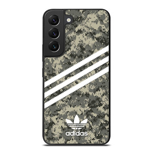 ADIDAS ORIGINALS STRIPES GREY CAMO Samsung Galaxy S22 Plus Case Cover