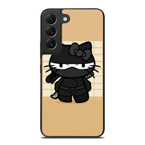 BLACK NINJA HELLO KITTY NINJA Samsung Galaxy S22 Plus Case Cover