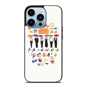 FRIENDS TV SHOW CLIP ART iPhone 13 Pro Max Case Cover